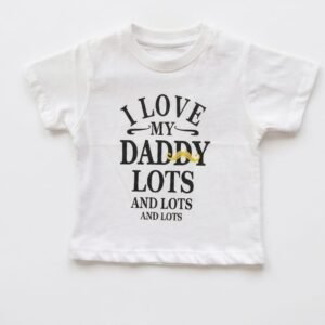 "I Love My Daddy Lots" Kids' Graphic Tee