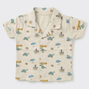 Kids' "Enjoy the Sea" Coat Polo Shirt