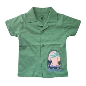 Kids' Desert Palm Coat Polo Shirt