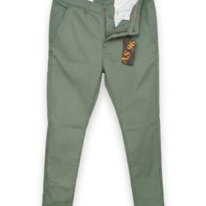 AS 96 Slim-Fit Chino Trousers in Olive Green
