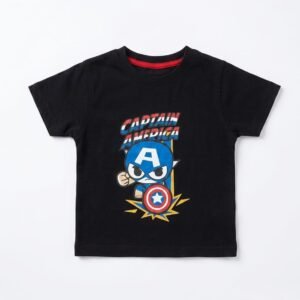 Marvel Captain America Kids' Chibi Graphic Tee