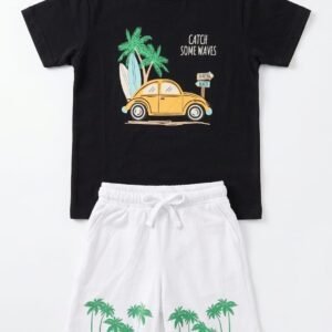 Catch Some Waves Boys T-Shirt & Shorts Set
