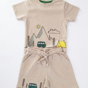 Adventure Camp Boys T-Shirt & Shorts Set