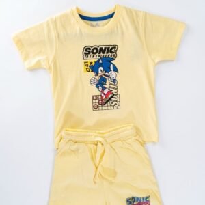 Sonic the Hedgehog Boys T-Shirt & Shorts Set