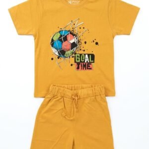 Goal Time Boys T-Shirt & Shorts Set