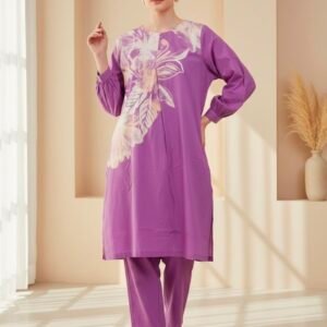 Sapphire Purple Pastel Petals 2pc